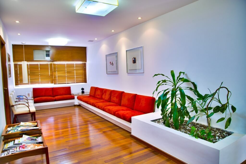 Clinic waiting room
